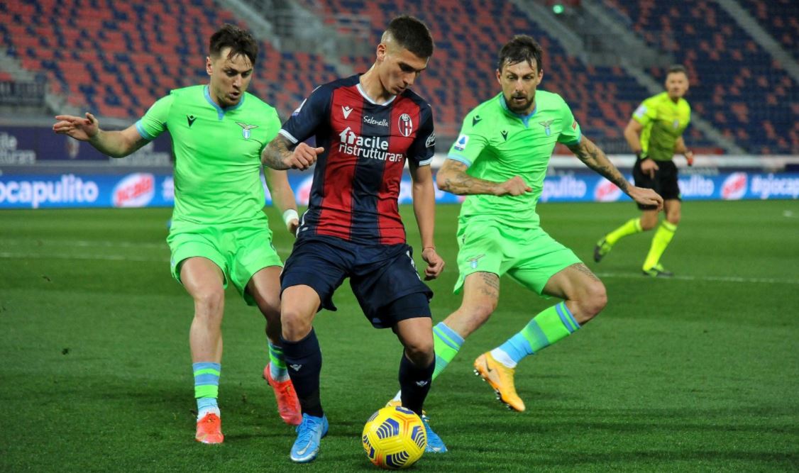 Verdele nu i-a purtat noroc lui Lazio, care a pierdut ultima deplasare la Bologna, 0-2