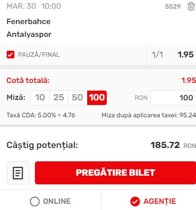 Fenerbahce – Antalyaspor (30.05.2023)