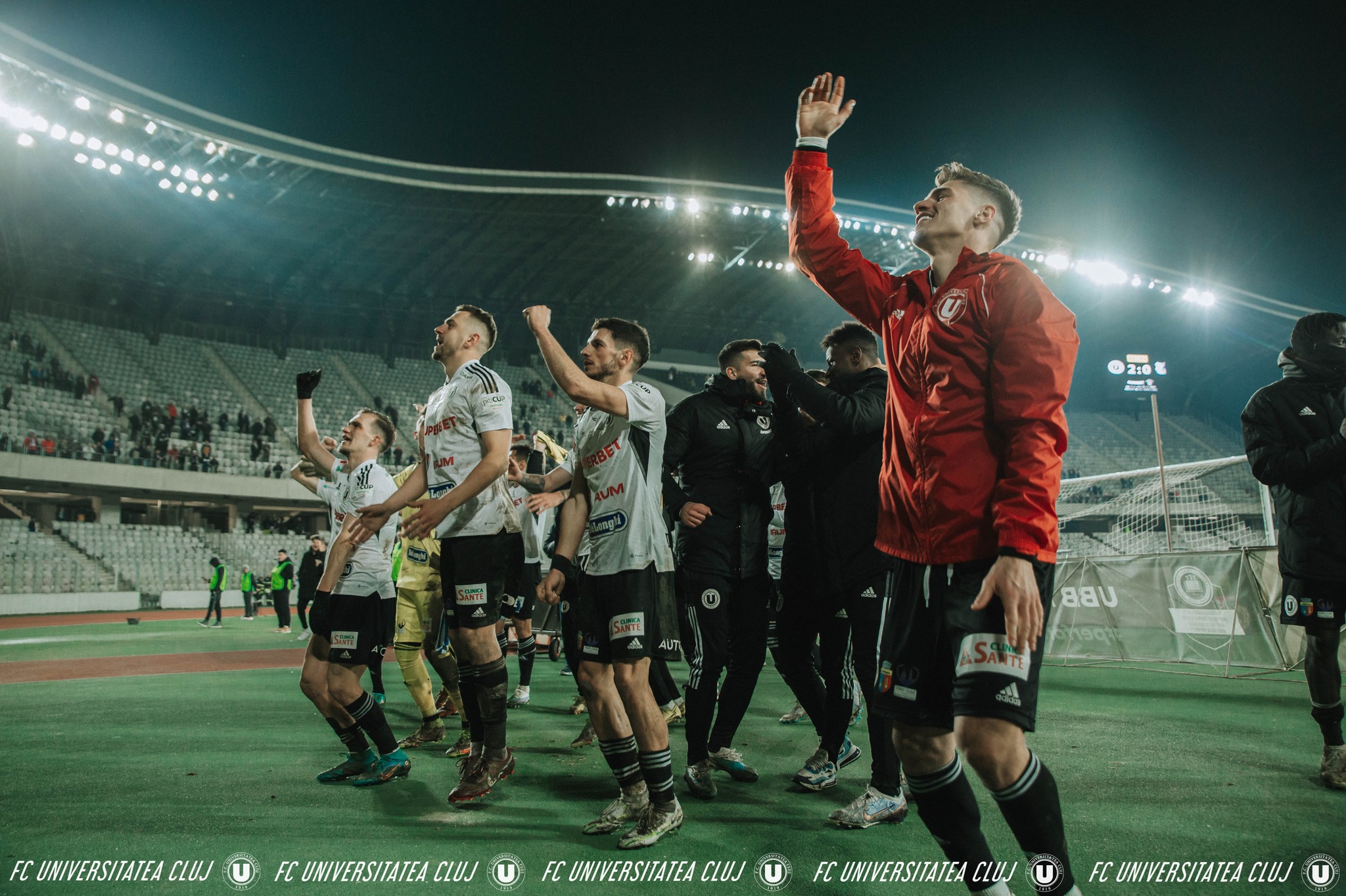 Cu o victorie, U Cluj se salvează de la retrogradare