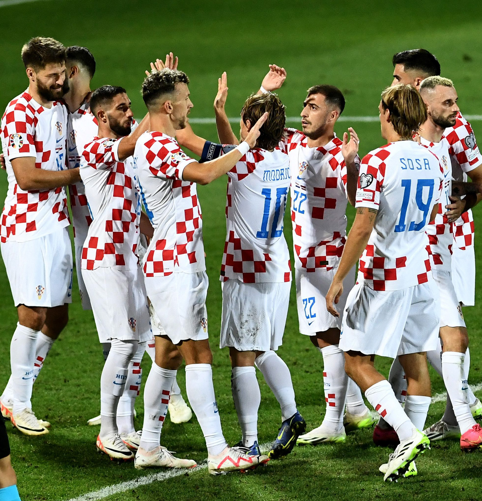Croația poate rata calificarea directă la Euro 2024