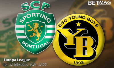 Sporting - Young Boys | 22.02.2024 | Ponturi pariuri Europa League