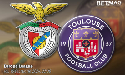 Benfica - Toulouse | 15.02.2024 | Ponturi pariuri Europa League