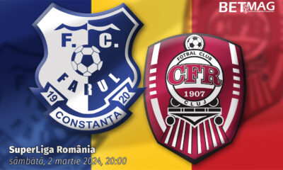 Farul - CFR Cluj 02.03.2024 Ponturi pariuri SuperLiga România