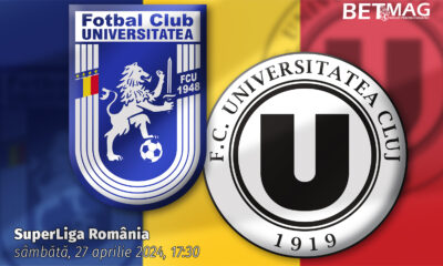 FCU Craiova - U Cluj 27.04.2024 Ponturi pariuri fotbal play-out SuperLiga România
