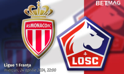 Monaco - Lille 24.04.2024 Ponturi pariuri fotbal Ligue 1 Franta
