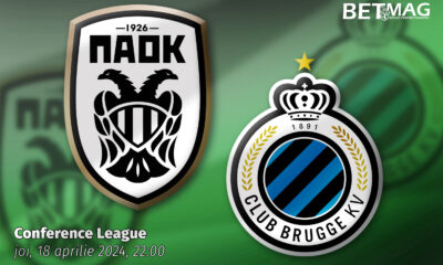 PAOK - CLub Brugge 18.04.2024 Ponturi pariuri Conference League