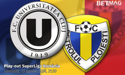 U Cluj - Petrolul 13.04.2024 Ponturi pariuri play-out SuperLiga Romania