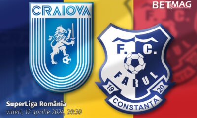 U Craiova - Farul 12.04.2024 Ponturi pariuri SuperLiga România